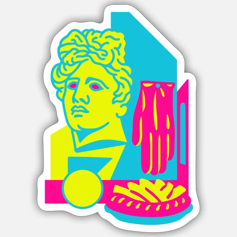 Sticker Größe S (10 x 10 cm) - 