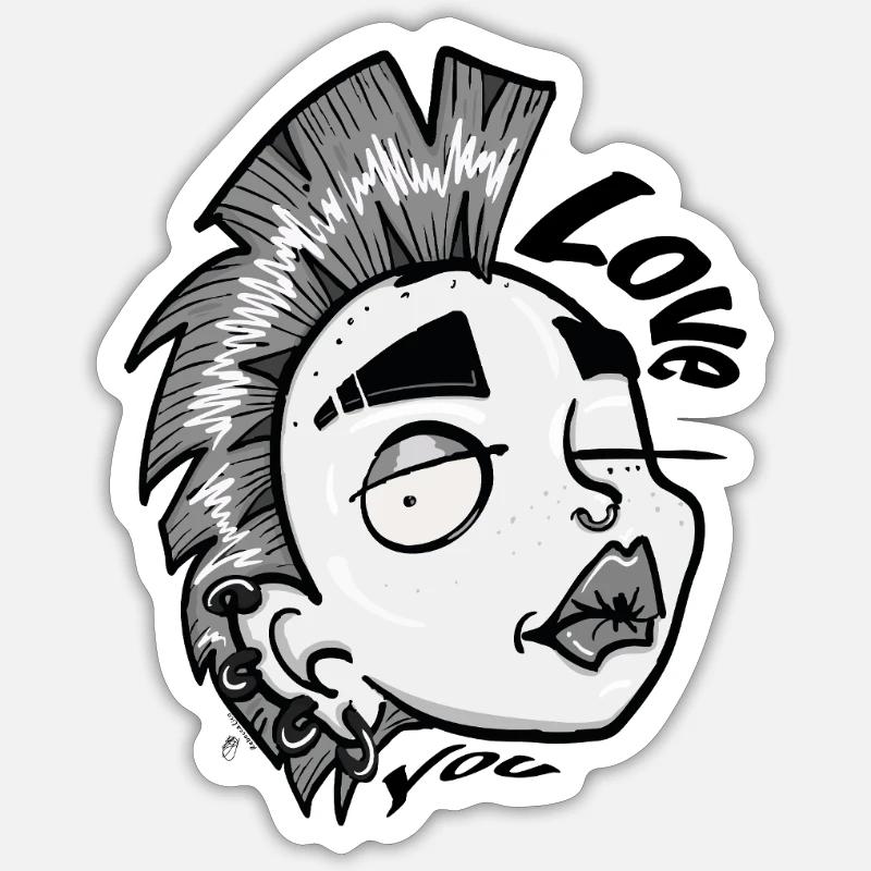 Sticker size S (10 x 10 cm) - 