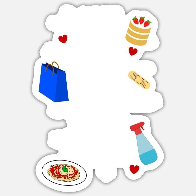 Sticker size S (10 x 10 cm) -