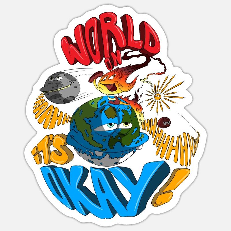 Sticker Größe S (10 x 10 cm) - 