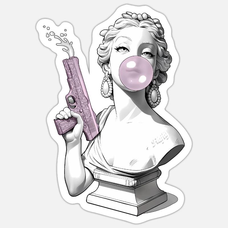 Sticker taille S (10 x 10 cm) - 