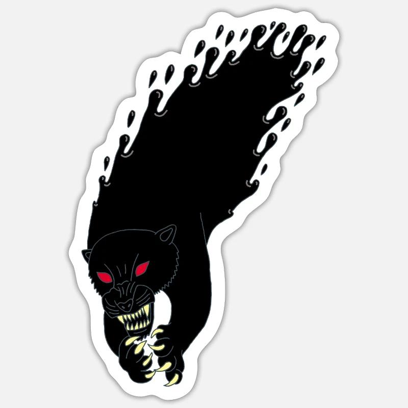 Liquid Sticker size S (10 x 10 cm)