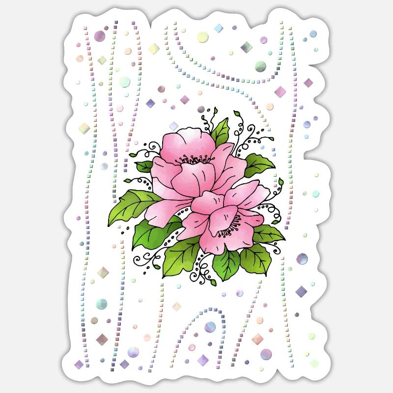 Sticker Größe S (10 x 10 cm) - 