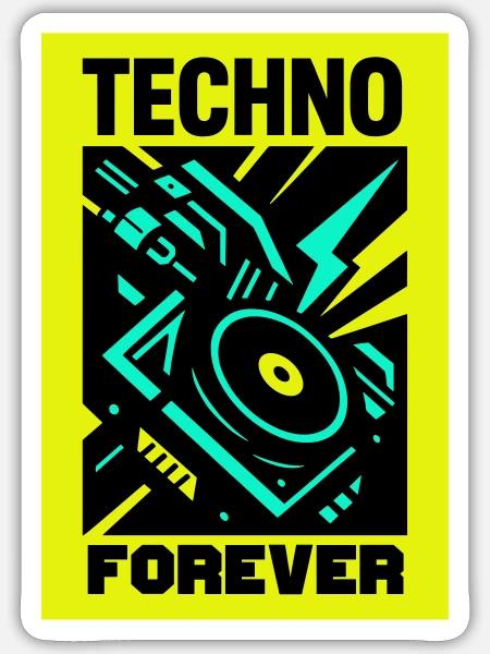- Sticker size S (10 x 10 cm) - white matte