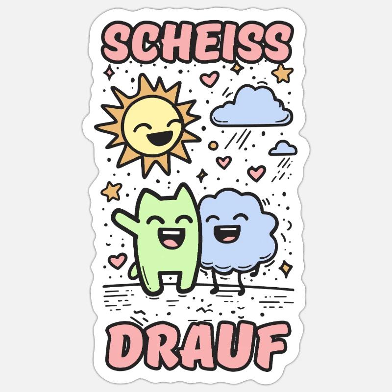 Sticker taille S (10 x 10 cm) - 