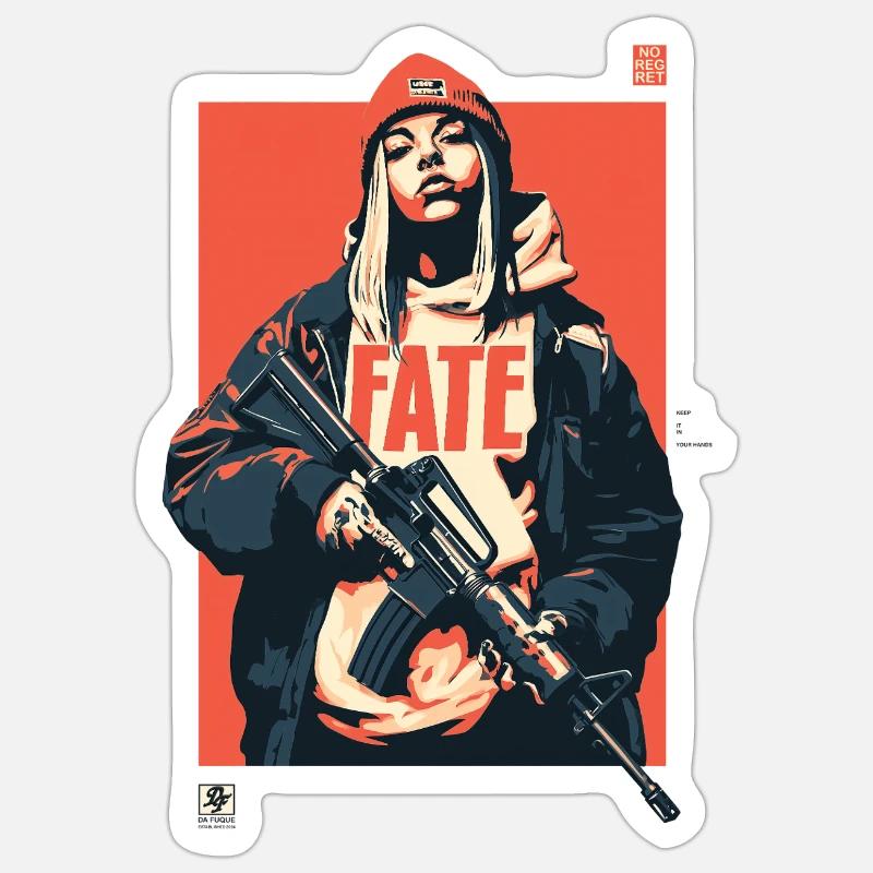 Sticker taille S (10 x 10 cm) - 