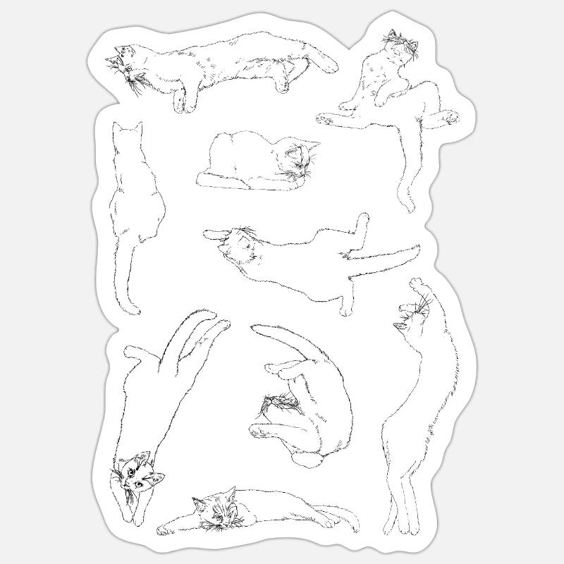 Sticker Größe S (10 x 10 cm) - 