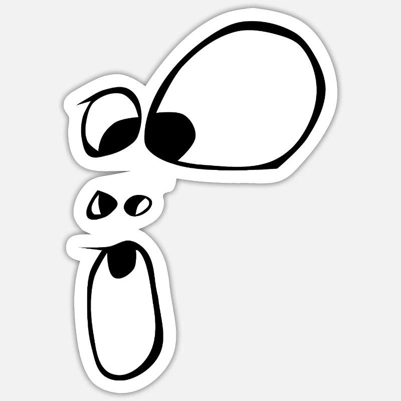 Sticker Größe S (10 x 10 cm) - 