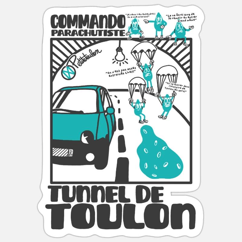 Sticker taille S (10 x 10 cm) - 