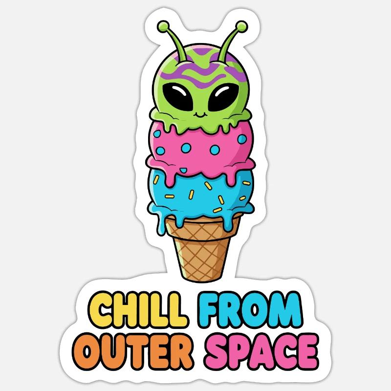 Sticker Größe S (10 x 10 cm) - 