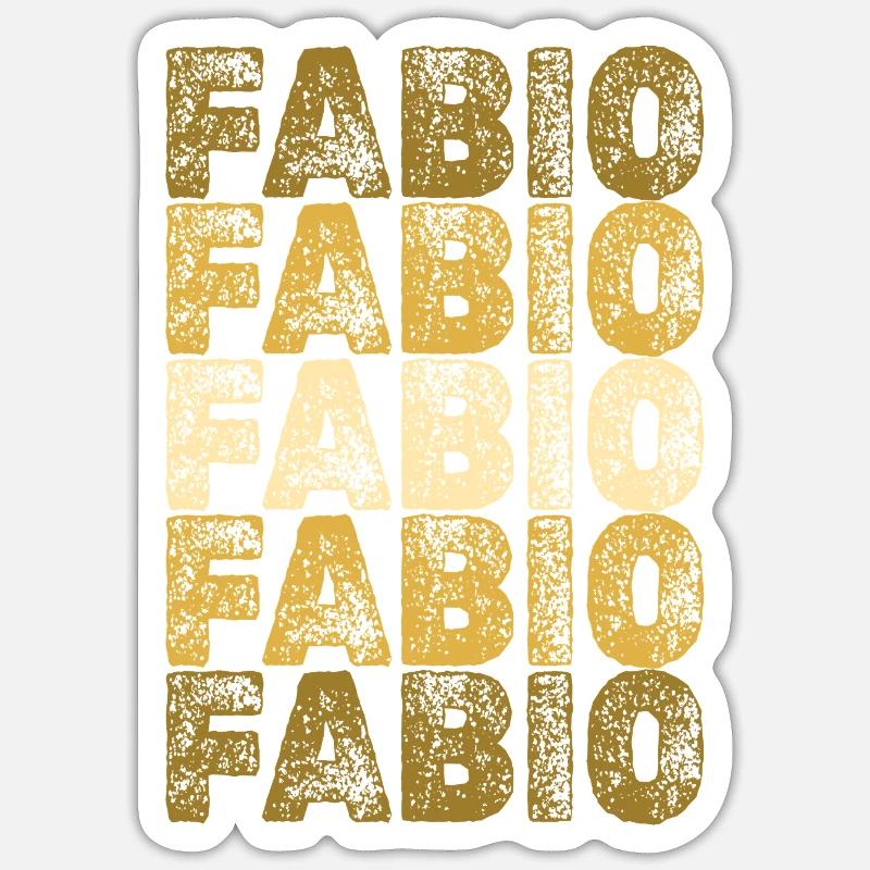 Roots Fabio - Sticker size S (10 x 10 cm) - white matte