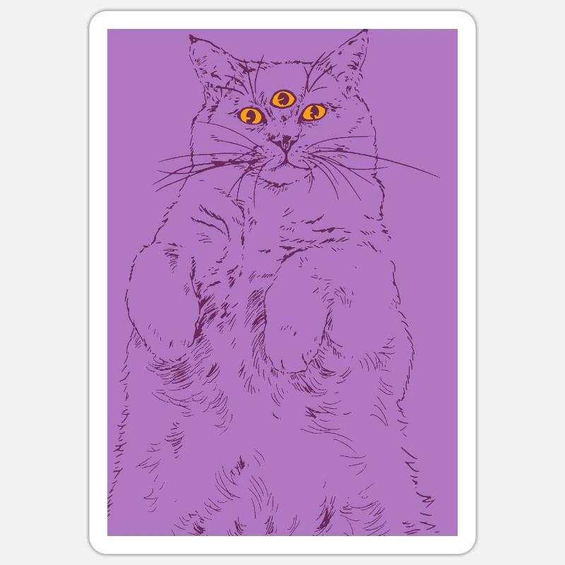 Sticker Größe S (10 x 10 cm) - 