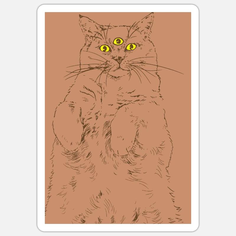 Sticker Größe S (10 x 10 cm) - 
