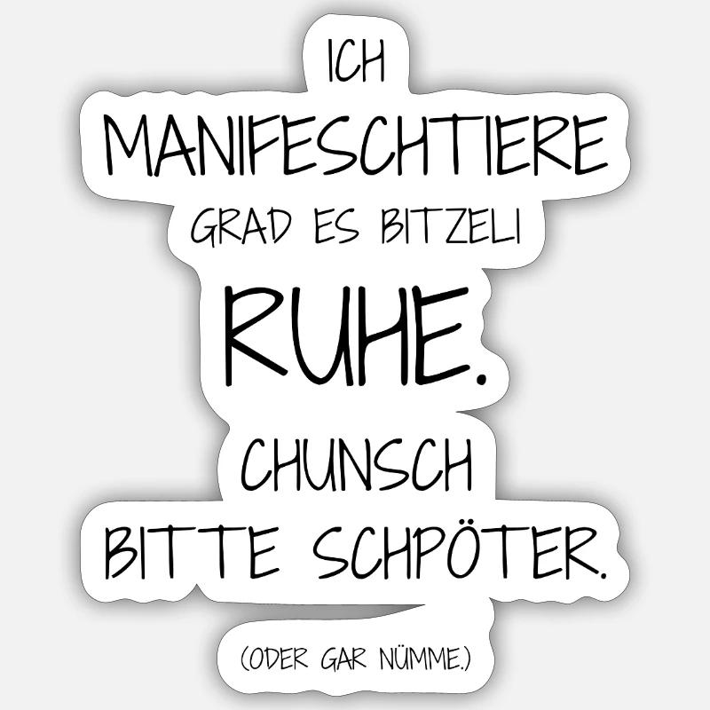 Sticker Größe S (10 x 10 cm) - 