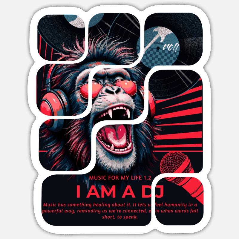 Sticker taille S (10 x 10 cm) - 