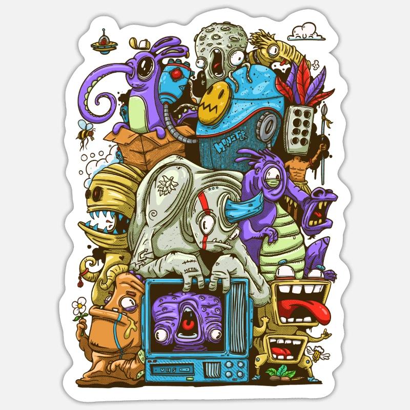 Sticker size S (10 x 10 cm) - 