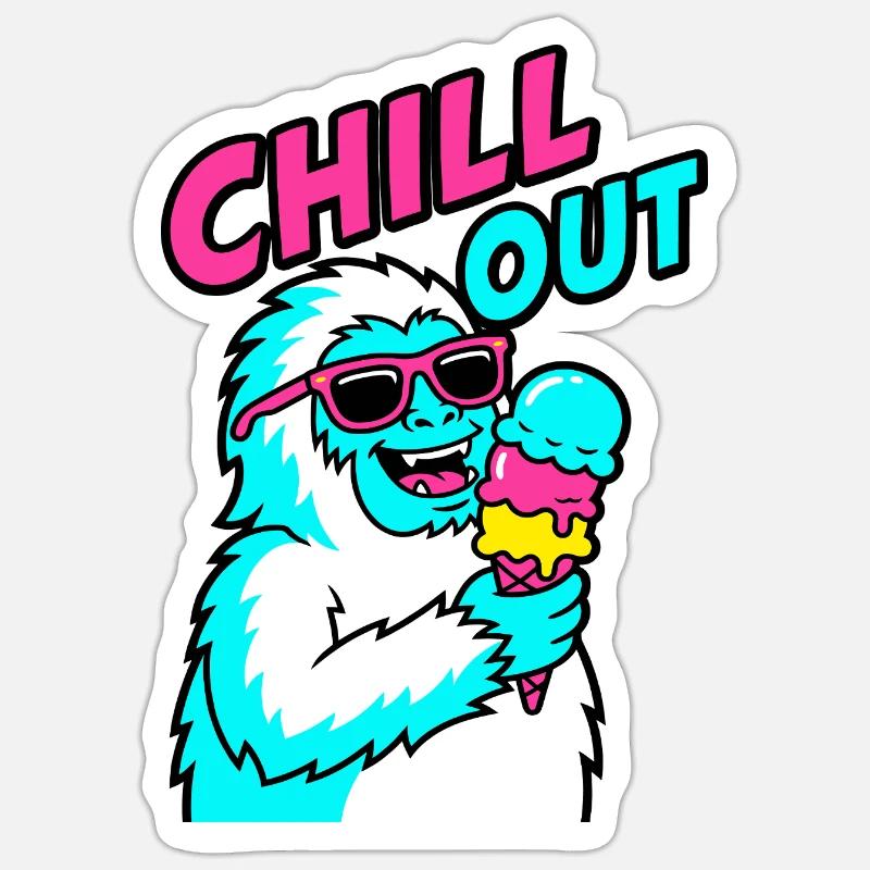 Sticker Größe S (10 x 10 cm) - 