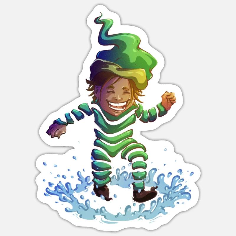 Sticker taille S (10 x 10 cm) - 