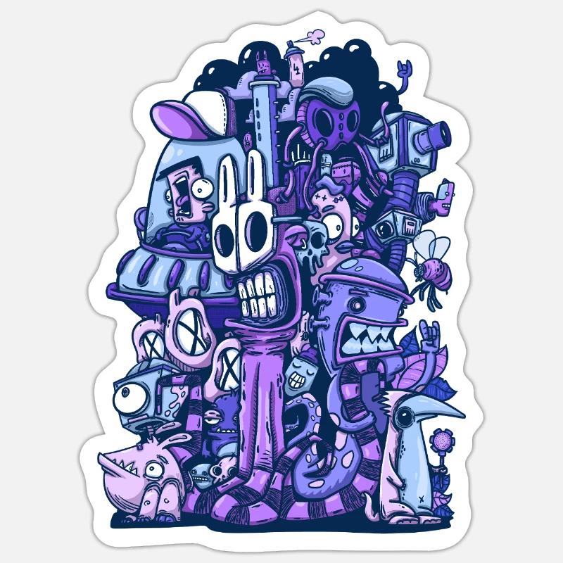 Sticker size S (10 x 10 cm) - 