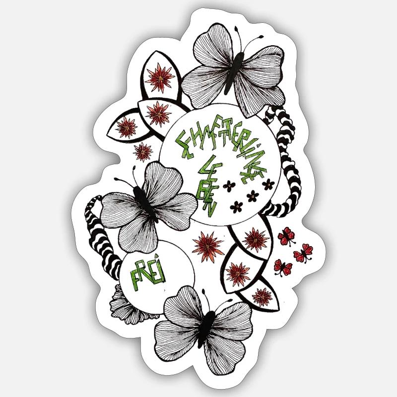 Sticker Größe S (10 x 10 cm) - 