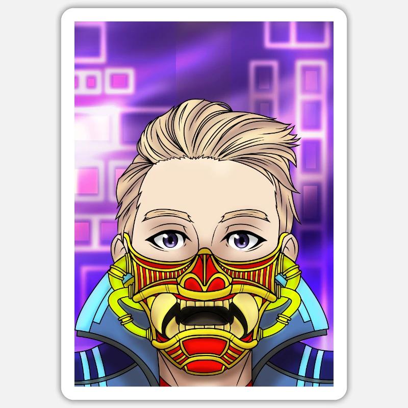 Sticker taille S (10 x 10 cm) - 