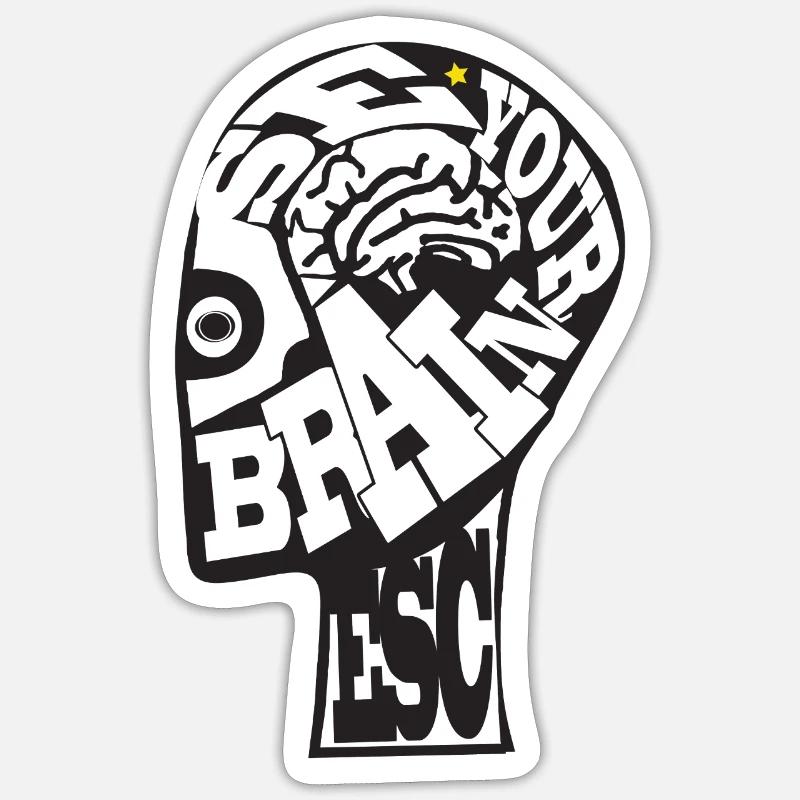 Sticker taille S (10 x 10 cm) - 