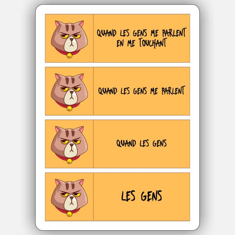 Sticker size S (10 x 10 cm) - 