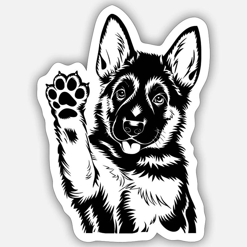 Sticker Größe S (10 x 10 cm) - 