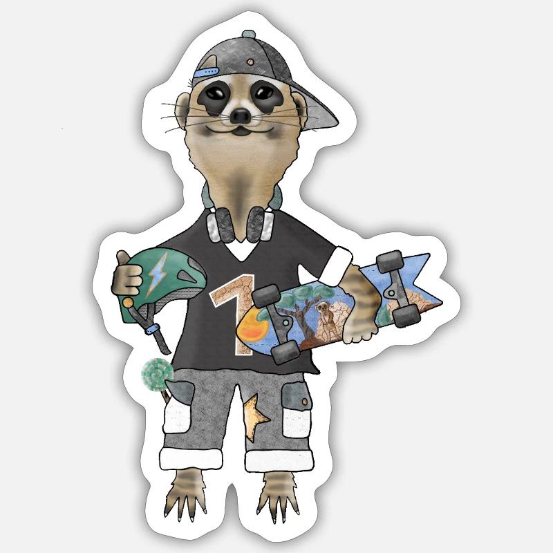 Sticker taille S (10 x 10 cm) - 