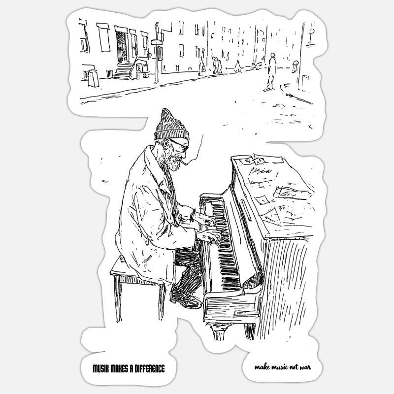 Différence Sticker taille S (10 x 10 cm)