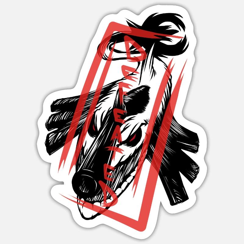 Sticker Größe S (10 x 10 cm) - 