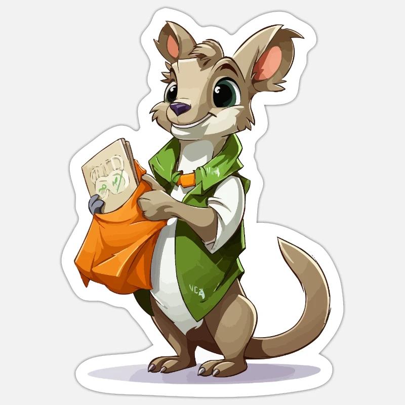 Sticker Größe S (10 x 10 cm) - 