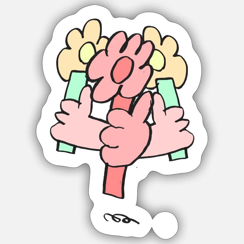 Sticker Größe S (10 x 10 cm) - 