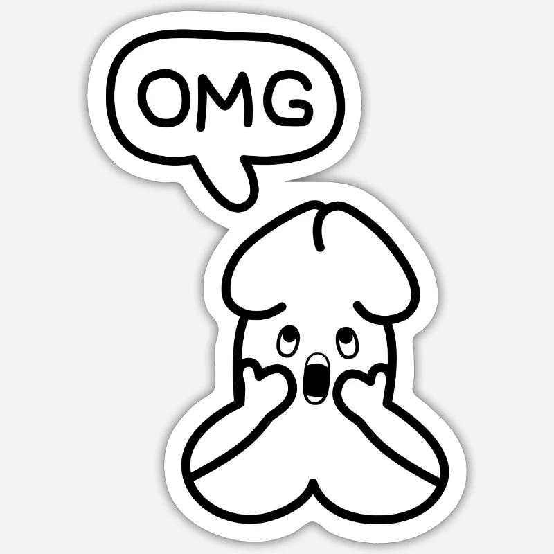 Sticker taille S (10 x 10 cm) - 