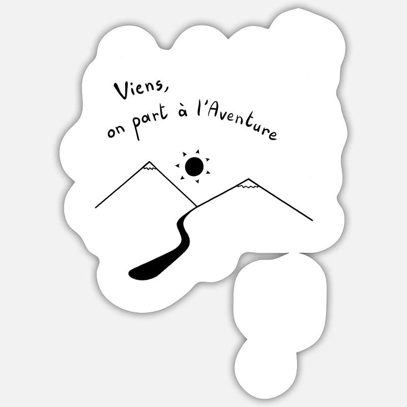 Sticker taille S (10 x 10 cm) - 