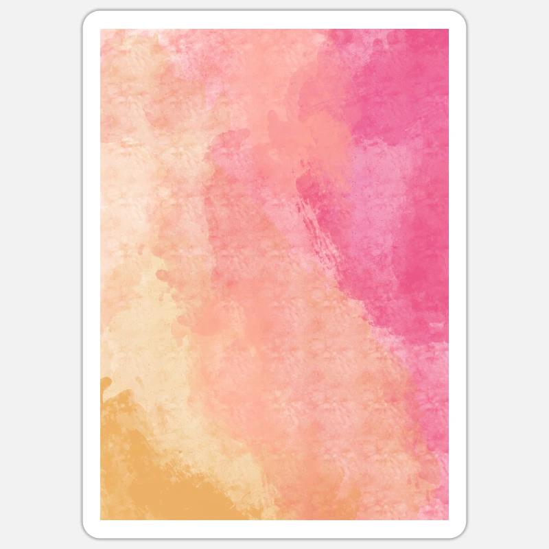 Gradient - Rise customizable Sticker size S (10 x 10 cm)