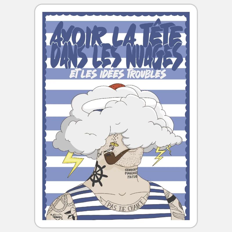 Sticker taille S (10 x 10 cm) - 