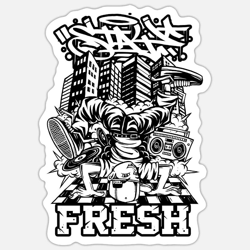 Sticker size S (10 x 10 cm) - 