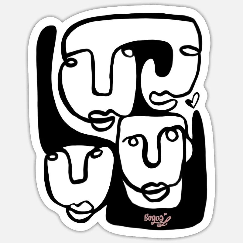 Sticker size S (10 x 10 cm) - 