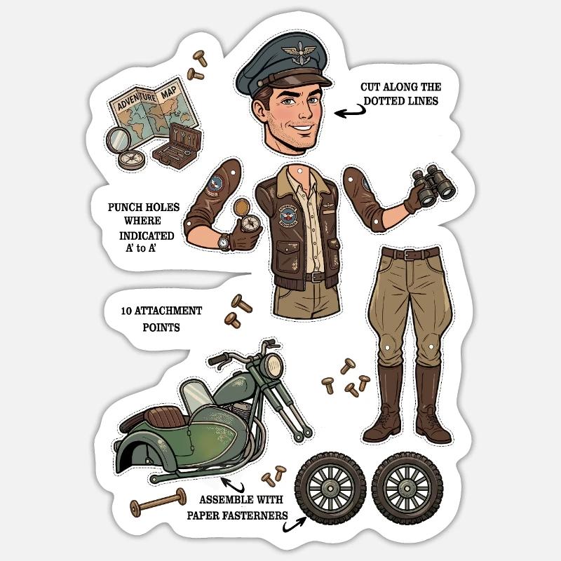 Sticker size S (10 x 10 cm) - 