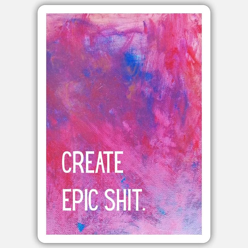 Sticker Größe S (10 x 10 cm) - 