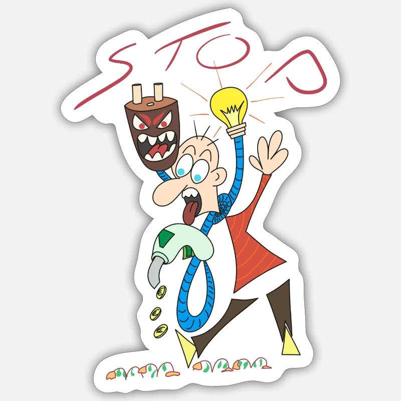 Sticker taille S (10 x 10 cm) - 