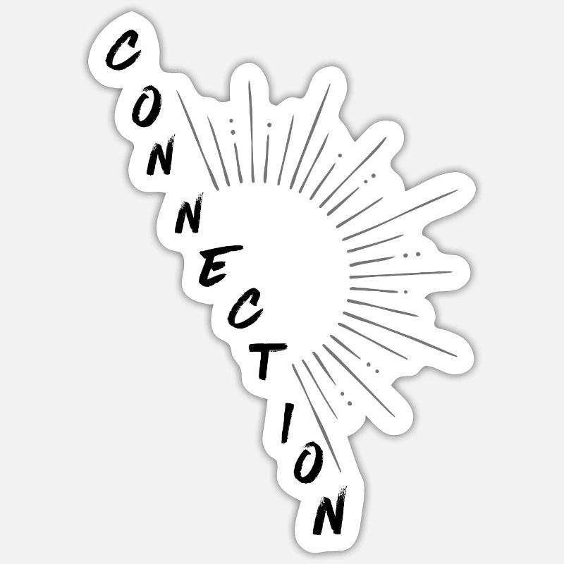 CONNEXION – Votre Éclat dans l’Univers Sticker taille S (10 x 10 cm)