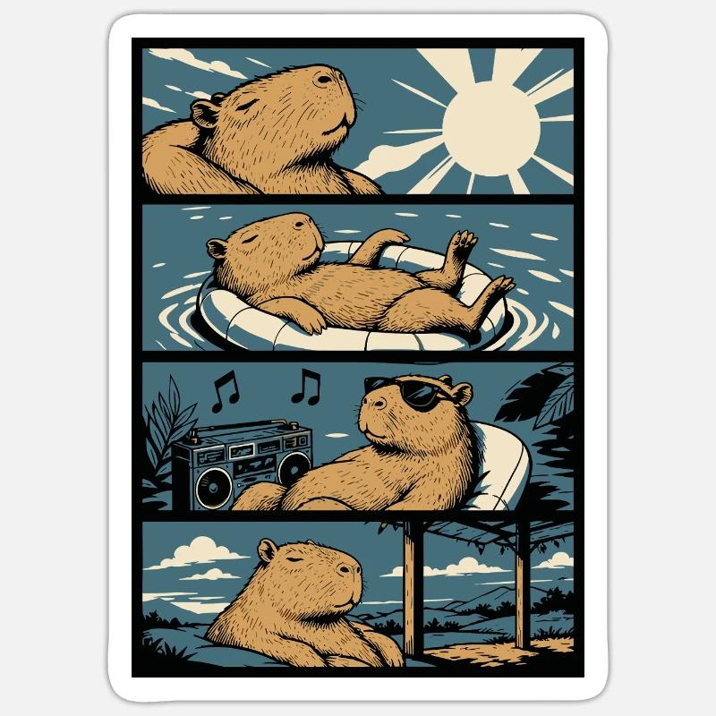 Sticker Größe S (10 x 10 cm) - 
