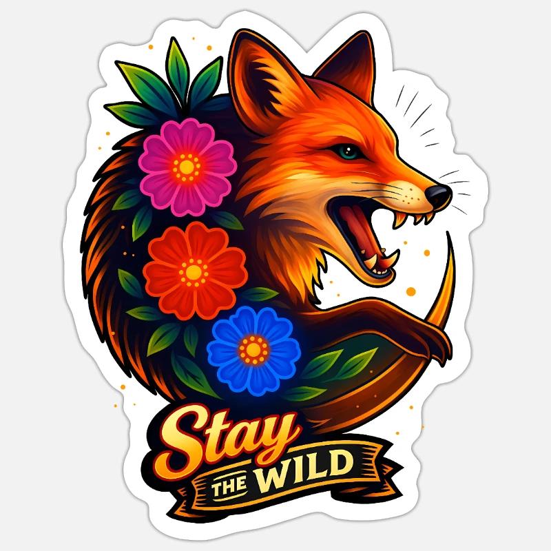 Sticker Größe S (10 x 10 cm) - 