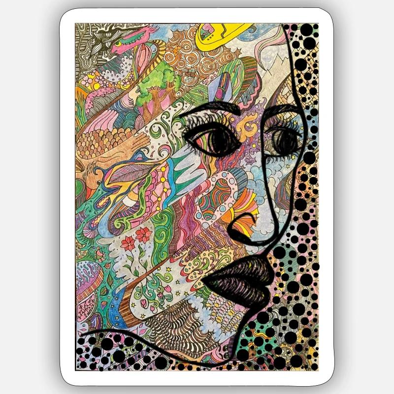 Sticker taille S (10 x 10 cm) -
