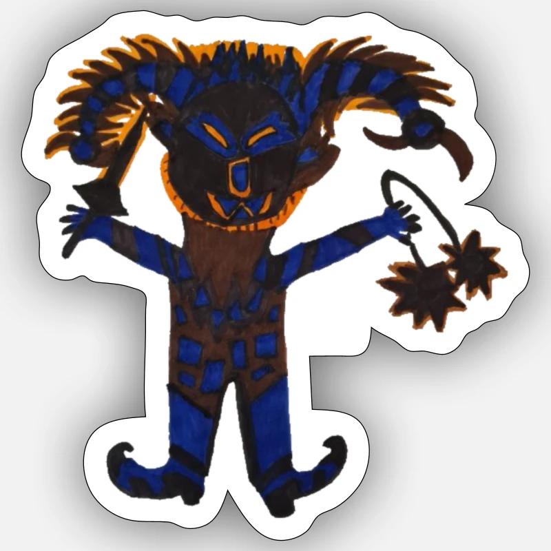 Sticker taille S (10 x 10 cm) - 
