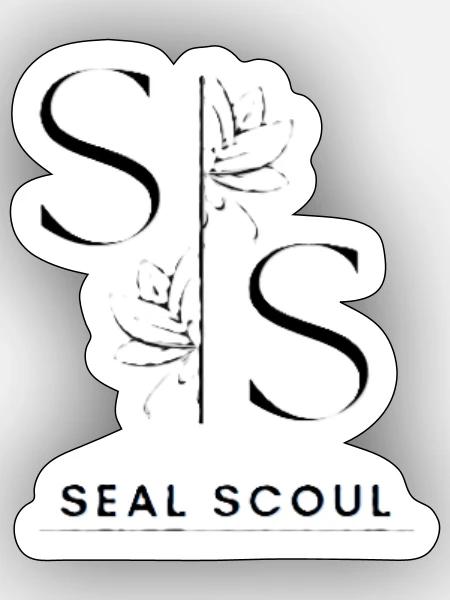 Schlicht - Sticker Größe S (10 x 10 cm) - Mattweiß