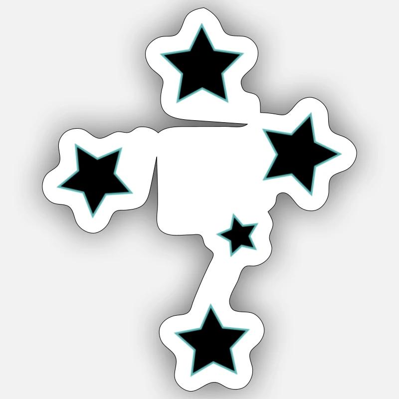 Sticker Größe S (10 x 10 cm) - 