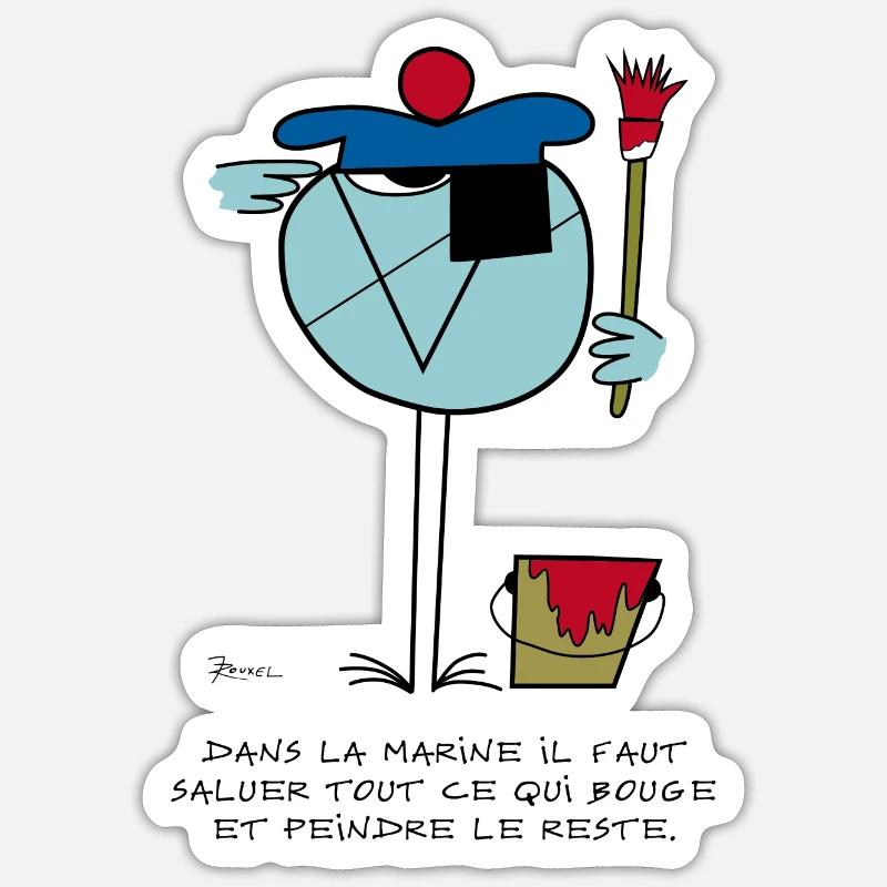 Sticker taille S (10 x 10 cm) - 